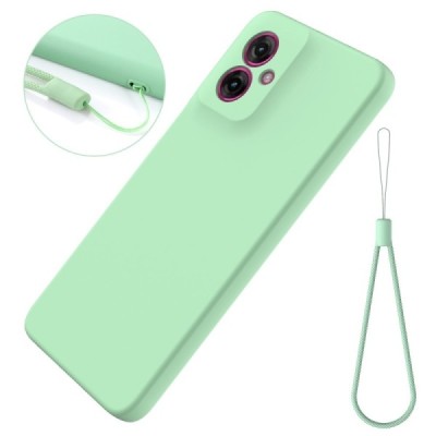 Motorola Moto G55 5G "Shell" kõva silikoon (TPU) tagakaane roheline - ümbris | Priedai.lt