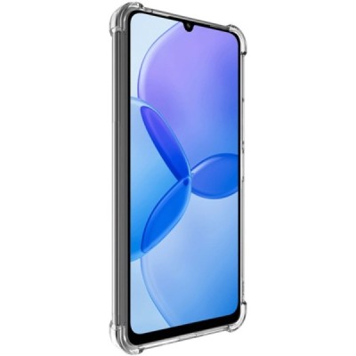 Xiaomi Redmi 13C / 13R 5G / Poco C65 4G / Poco M6 5G "Imak" tugevdatud kaitse kõva silikoon TPU läbipaistev ümbris - tagakülg |