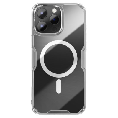 "Nillkin" Nature TPU Pro Magnetic MagSafe Apple iPhone 16 Pro Max läbipaistev kaaned - ümbris | Priedai.lt