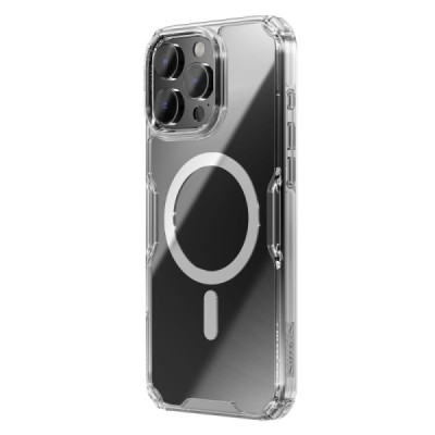 "Nillkin" Nature TPU Pro Magnetic MagSafe Apple iPhone 16 Pro Max läbipaistev kaaned - ümbris | Priedai.lt