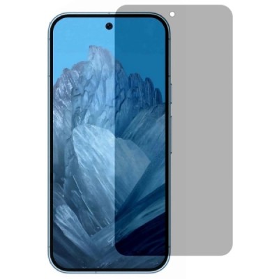 Google Pixel 9 Pro XL"Calans" 9H Tempered Glass privaatsusega täiustatud kaitse must täiskattega kaitseklaas | Priedai.lt