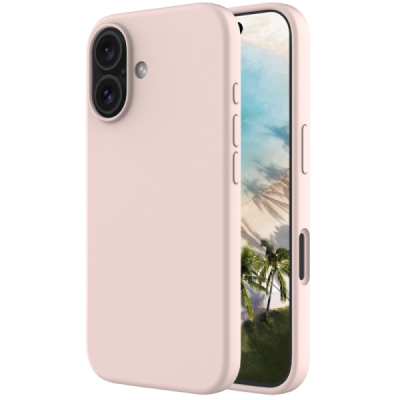 Apple iPhone 16 Plus "Shell" kõva silikoon (TPU) tagakaane roosa ümbris | Priedai.lt