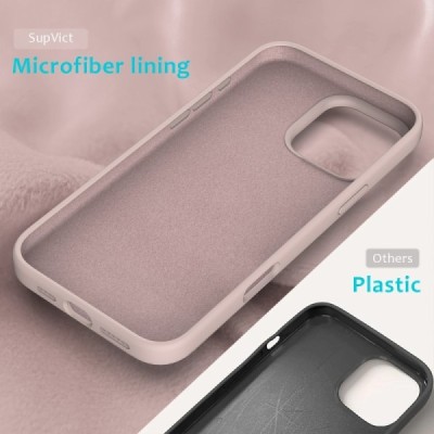 Apple iPhone 16 Pro Max "Shell" kõva silikoon (TPU) tagakaane roosa ümbris | Priedai.lt