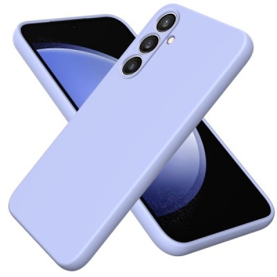 Samsung Galaxy S24 FE "Shell" kõva silikoon (TPU) tagakaane lilla - ümbris | Priedai.lt