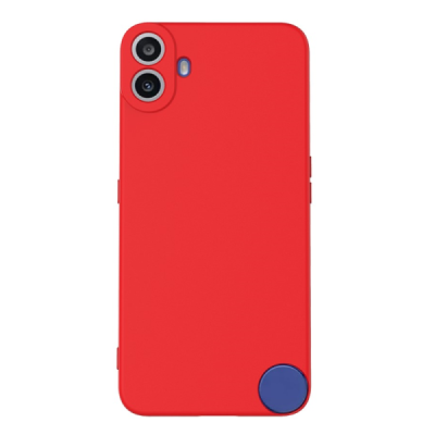 Nothing CMF Phone 1 "Shell" kõva silikoon (TPU) tagakaane punane - ümbris | Priedai.lt