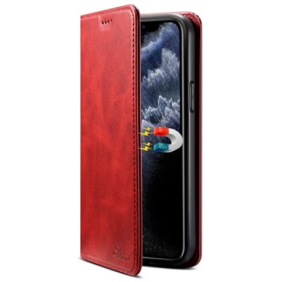 Apple iPhone 12 (12 Pro) "Suteni" punane tahke kaaned | Priedai.lt