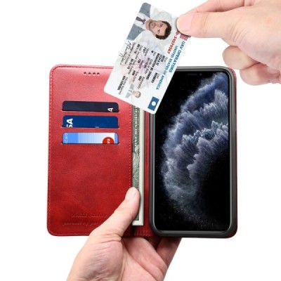 Apple iPhone 12 (12 Pro) "Suteni" punane tahke kaaned | Priedai.lt