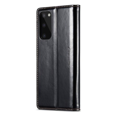 Samsung Galaxy S20 CaseMe Leather tahke nahk kaaned - must | Priedai.lt