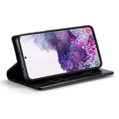 Samsung Galaxy S20 CaseMe Leather tahke nahk kaaned - must | Priedai.lt