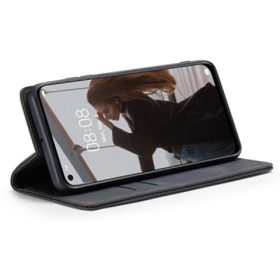 Huawei P40 lite  CaseMe Retro tahke nahk kaaned - must | Priedai.lt