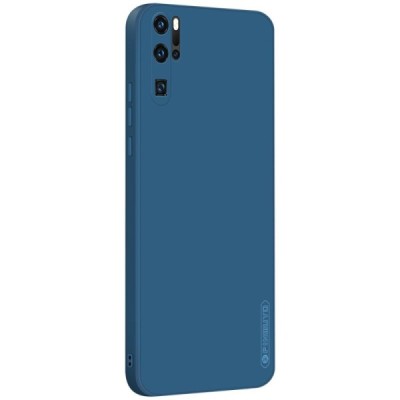 Huawei P30 Pro "Pinwuyo" kõva silikoon (TPU) tagakaane sinine - ümbris | Priedai.lt