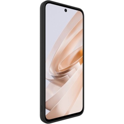 Xiaomi Redmi 13, Poco M6 4G, Redmi Note 13R 5G "IMAK" UC-4 kõvast silikoonist TPU must ümbris - taga | Priedai.lt