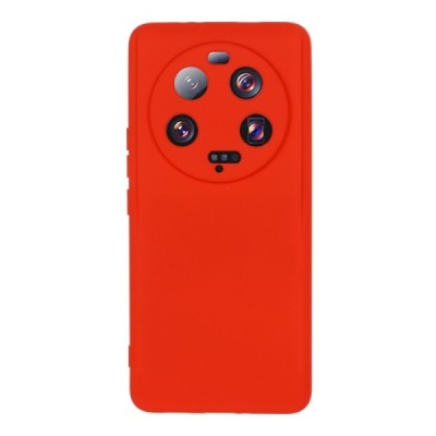 Xiaomi 13 Ultra "Shell" kõva silikoon (TPU) tagakaane punane - ümbris | Priedai.lt