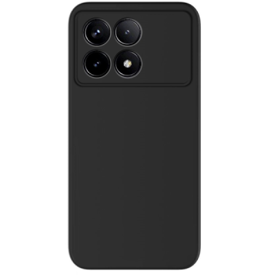 Poco X6 Pro 5G / Redmi K70E "Shell" kõva silikoon (TPU) tagakaane must - ümbris | Priedai.lt