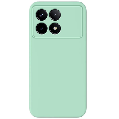 Xiaomi Poco X6 Pro 5G (Redmi K70E) "Shell" kõva silikoon (TPU) tagakaane roheline - ümbris | Priedai.lt