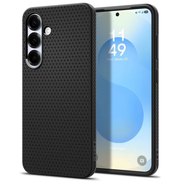 "Spigen" Liquid Air ümbris - must (Galaxy S25+)