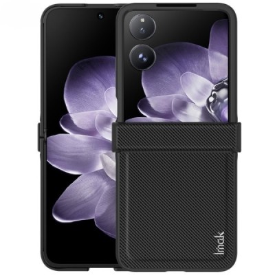 Xiaomi Mix Flip 5G "IMAK" Carbon Fiber must plastikust ümbris | Priedai.lt