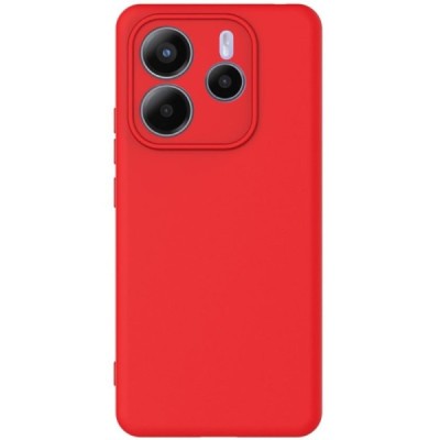 Xiaomi Redmi Note 14 5G "Shell" kõva silikoon (TPU) tagakaane punane - ümbris | Priedai.lt