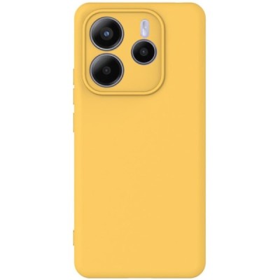 Xiaomi Redmi Note 14 5G "Shell" kõva silikoon (TPU) tagakaane kollane - ümbris | Priedai.lt