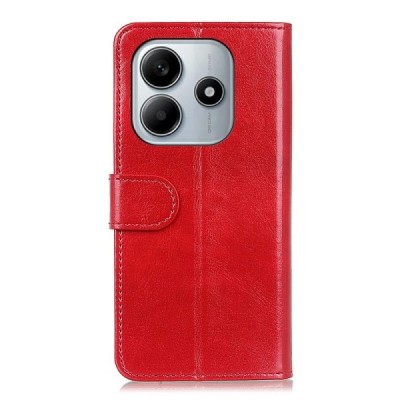 Xiaomi Redmi Note 14 5G Binfen nahk punane kaaned - rahakott | Priedai.lt