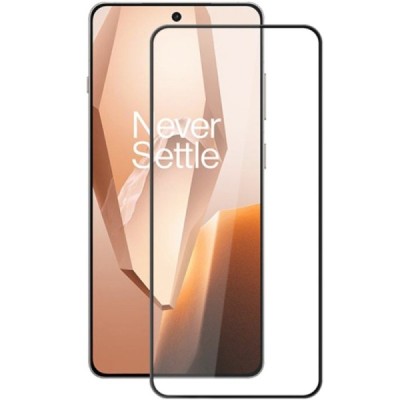 OnePlus 13R 5G "Mocolo" 2.5D 9H Tempered Glass tugevdatud kaitse must täiskattega kaitseklaas | Priedai.lt
