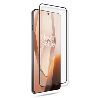 OnePlus 13R 5G "Mocolo" 2.5D 9H Tempered Glass tugevdatud kaitse must täiskattega kaitseklaas | Priedai.lt