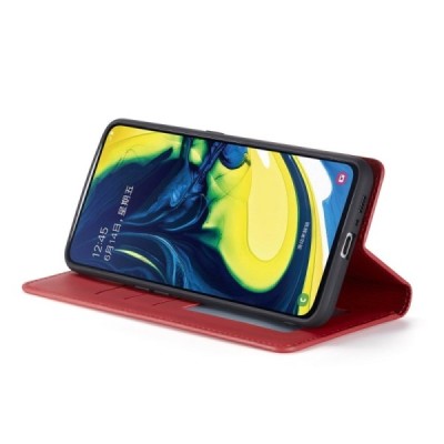 Samsung Galaxy A80 "Forwenw" Fantasy tahke nahk kaaned - punane | Priedai.lt