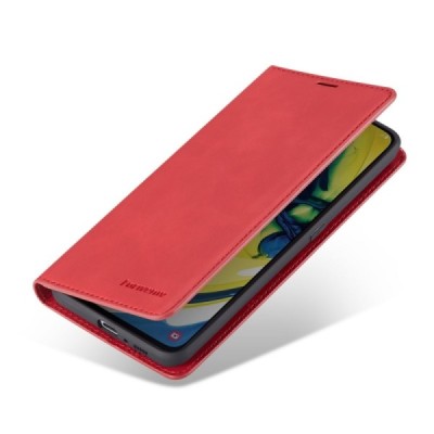 Samsung Galaxy A80 "Forwenw" Fantasy tahke nahk kaaned - punane | Priedai.lt