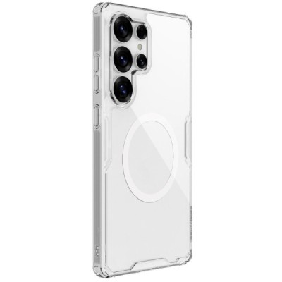 "Nillkin" Nature TPU Pro Magnetic MagSafe Samsung Galaxy S25 Ultra läbipaistev ümbris | Priedai.lt