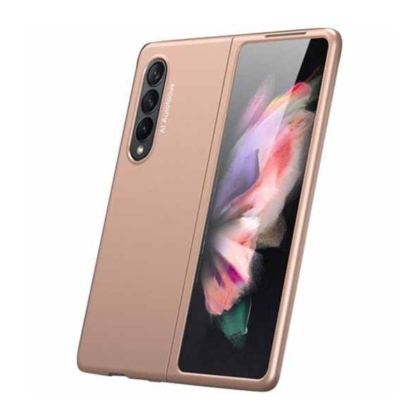 "GKK" Slim plastikust ümbris - kuldne (Galaxy Z Fold3)