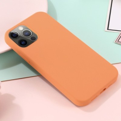 Apple iPhone 13 Pro Max "Shell" MagSafe kõvast silikoonist TPU oranž ümbris - kaaned | Priedai.lt