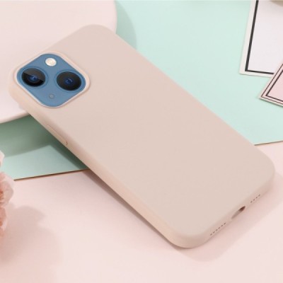 Apple iPhone 13 "Shell" MagSafe kõvast silikoonist TPU roosa ümbris - kaaned | Priedai.lt