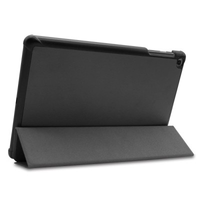 Samsung Galaxy Tab A 10.1 (2019) (T510, T515) pöörake nahk must kaaned | Priedai.lt