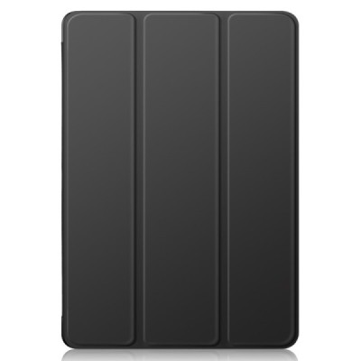 Xiaomi Redmi Pad SE 11" Copernice ülespööratav must nahast kaaned - märkmik, kus on koht pliiatsi jaoks | Priedai.lt