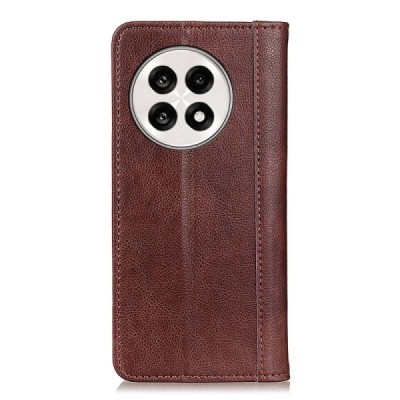 OnePlus 13R 5G (Ace 5) Binfen Solid nahk pruun kaaned - rahakott | Priedai.lt