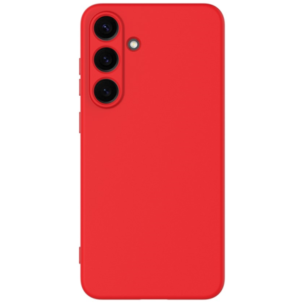 "Shell" kõva silikoon (TPU) ümbris – punane (Galaxy S25+)