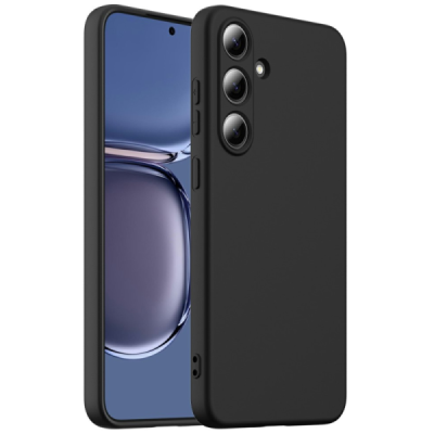 Samsung Galaxy S25+ "Shell" MagSafe kõvast silikoonist TPU must ümbris - kaaned | Priedai.lt