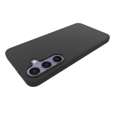Samsung Galaxy S25+ kõva silikoon (TPU) tagakaane must - ümbris | Priedai.lt