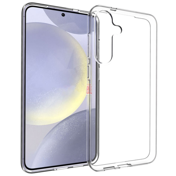 Kõva silikoon (TPU) ümbris – läbipaistev (Galaxy S25+)