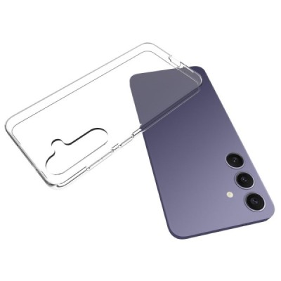 Samsung Galaxy S25+ kõva silikoon (TPU) tagakaane läbipaistev - ümbris | Priedai.lt