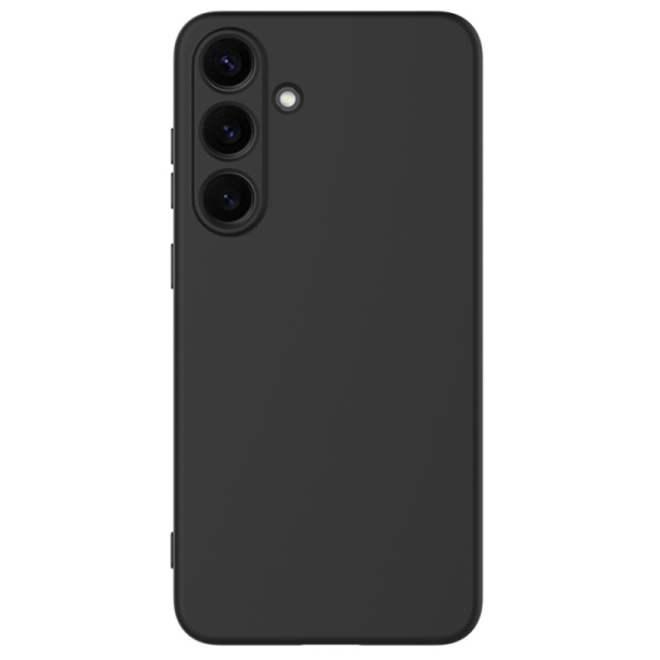 "Shell" kõva silikoon (TPU) ümbris – must (Galaxy S24 / S25)