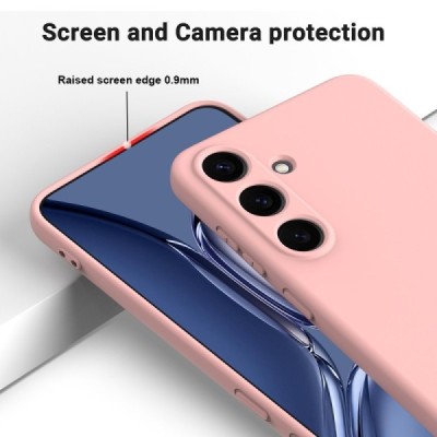 "Shell" kõva silikoon (TPU) ümbris – roosa (Galaxy S24 / S25)