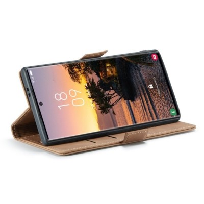 Samsung Galaxy S25 Ultra CaseMe Retro tahke nahk kaaned - helepruun | Priedai.lt