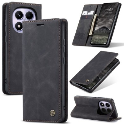 Xiaomi Redmi Note 14 Pro 4G CaseMe Retro tahke nahk kaaned - must | Priedai.lt