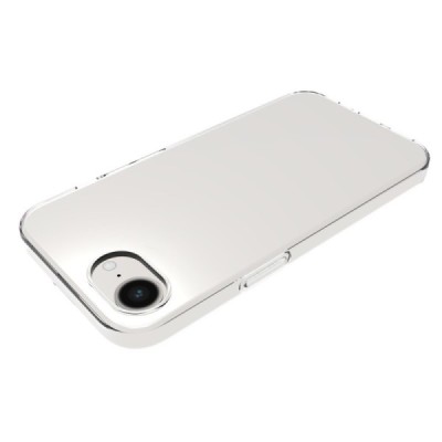 Kõva silikoon (TPU) ümbris – läbipaistev (iPhone 17e / 16e)