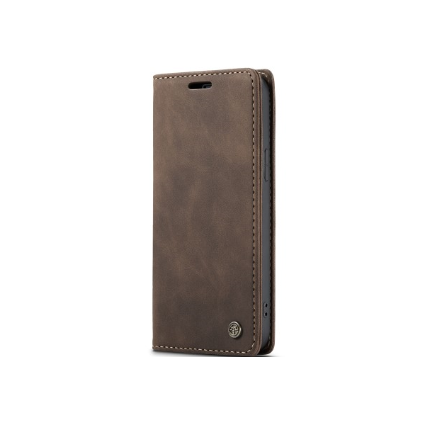 "CaseMe" Retro tahke kaaned - pruun (iPhone 17e / 16e)
