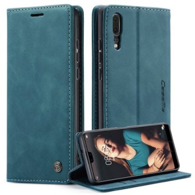 Huawei P20 CaseMe Retro tahke nahk kaaned - roheline | Priedai.lt