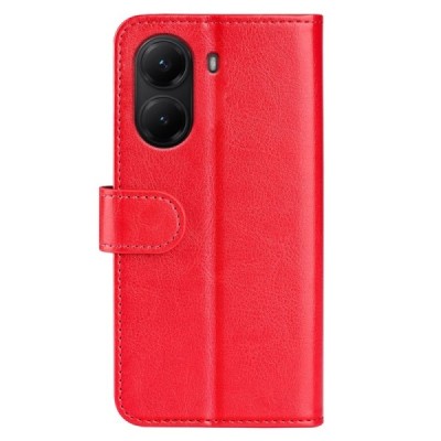 Poco X7 Pro 5G, Redmi Turbo 4 5G Binfen nahk punane kaaned - rahakott | Priedai.lt