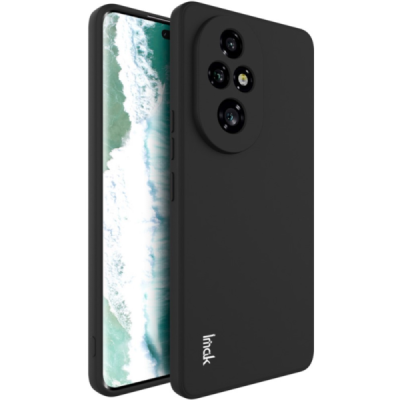 Huawei Honor 200 Pro 5G "IMAK" UC-4 kõvast silikoonist TPU must ümbris - taga | Priedai.lt