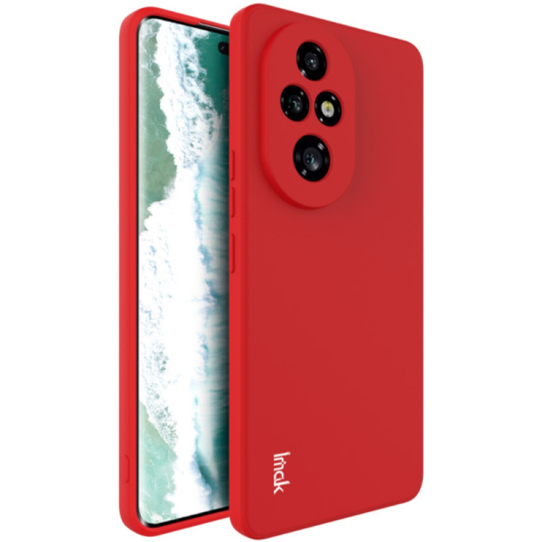 „Imak“ Kõva silikoon (TPU) kaaned - punane (Honor 200 Pro 5G)